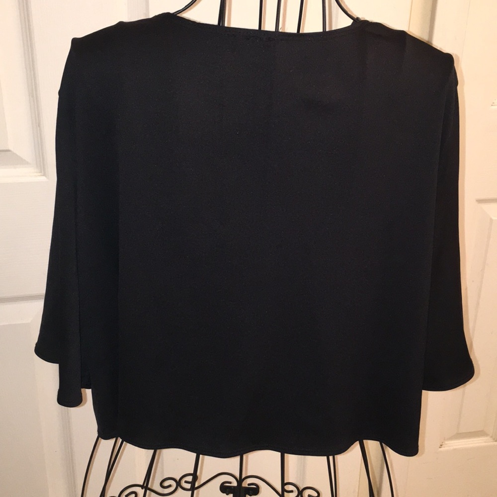 Essentials Black Jacket, Size 12. - image 2